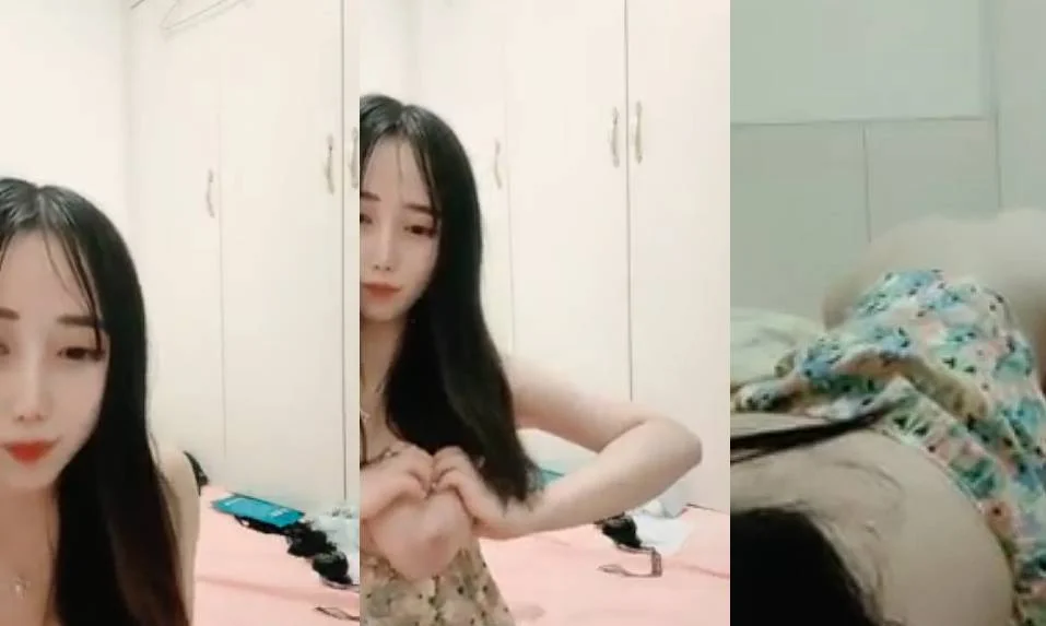 สาวสวยเธอได้ไลฟ์สดและได้ทำการโชว์เสียวให้คนดูได้ดูนมของเธอ